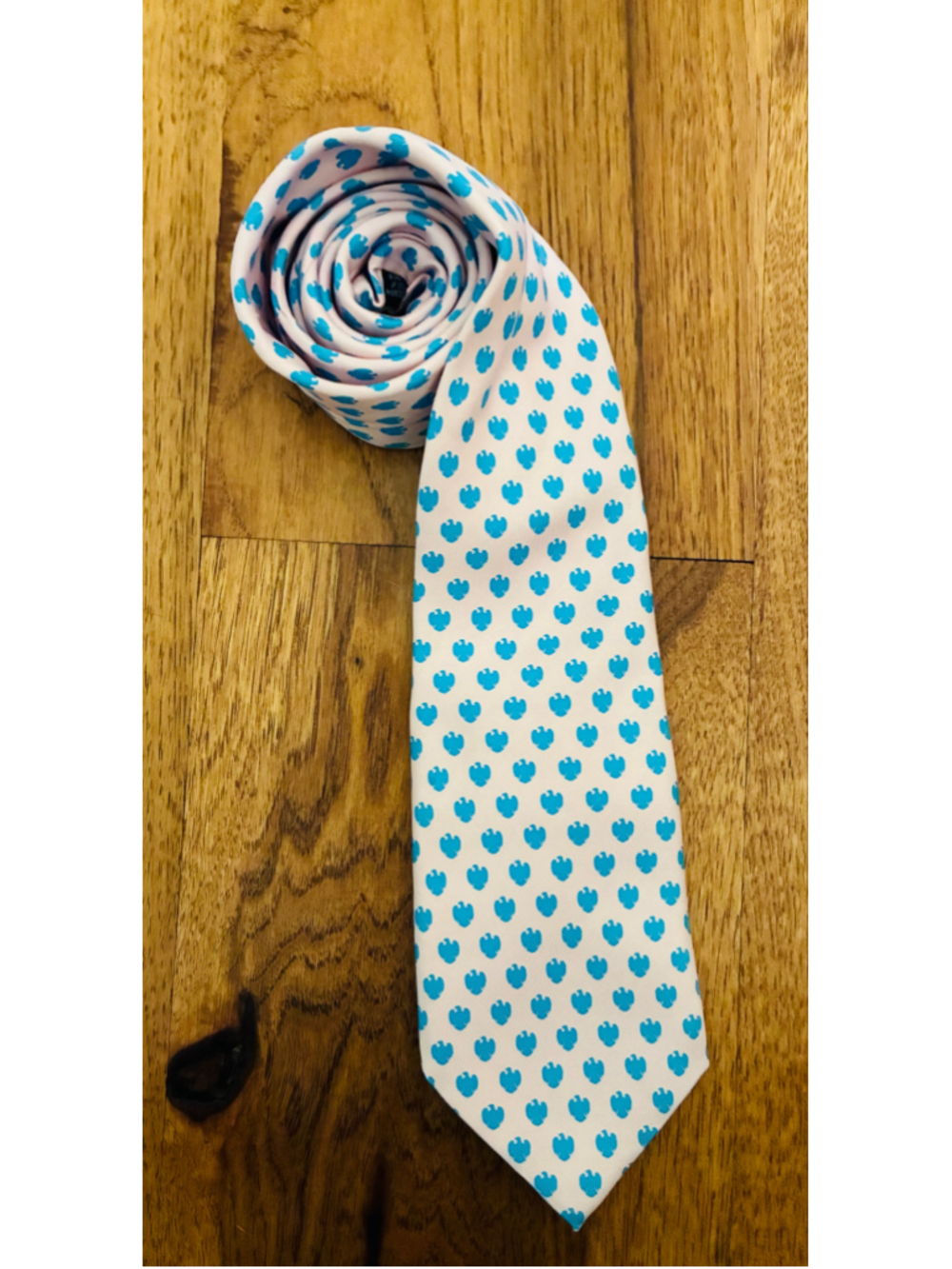 Men's Vineyard Vines Barclays Tie 100% silk Pink Blue